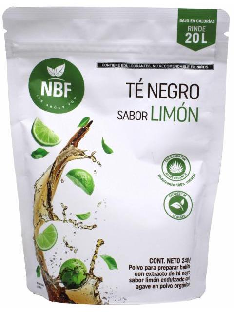 TE NEGRO LIMON 240 G NB FOODS