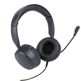 TECHZONE AUDIFONOS CON MICROFONO TZACDII02 ALAMBRICO 1.8 METROS USB-A NEGRO