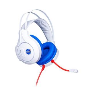 TECHZONE AUDIFONOS GAMER NS-HSG03 ALAMBRICO 2.1 METROS 3.5MM-USB BLANCO-AZUL