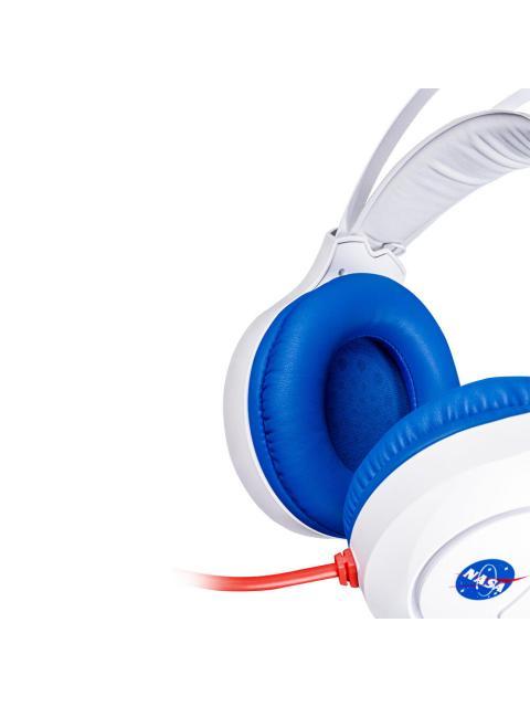 TECHZONE AUDIFONOS GAMER NS-HSG03 ALAMBRICO 2.1 METROS 3.5MM-USB BLANCO-AZUL - Imagen 5