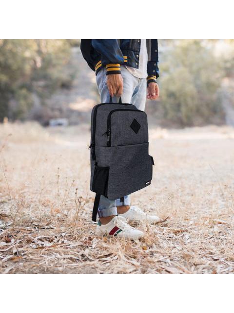 TECHZONE MOCHILA DE NYLON-POLIESTER TZ21LBP03-B PARA LAPTOP 15.6? NEGRO - Imagen 7