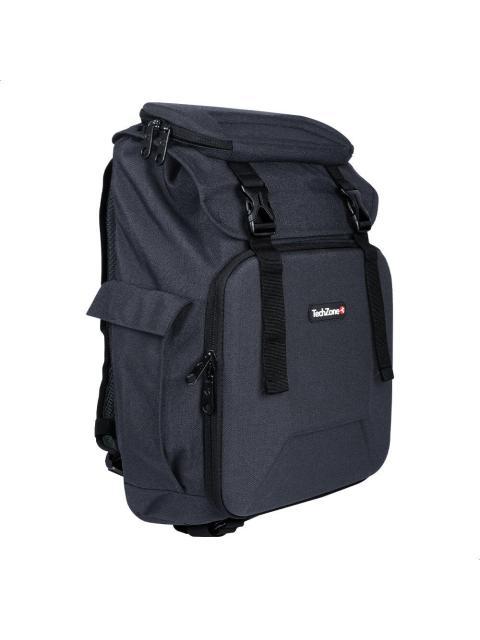 TECHZONE MOCHILA DE POLIESTER GLORY PARA LAPTOP 15.6 GRIS - Imagen 2