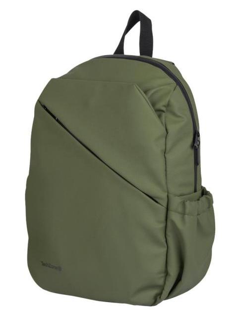 TECHZONE MOCHILA STYLE DE POLIESTER PARA LAPTOP 16 VERDE - Imagen 2