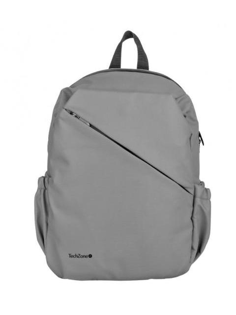 TECHZONE MOCHILA TZLBP29-G DE POLIESTER PARA LAPTOP 16 GRIS - Imagen 2