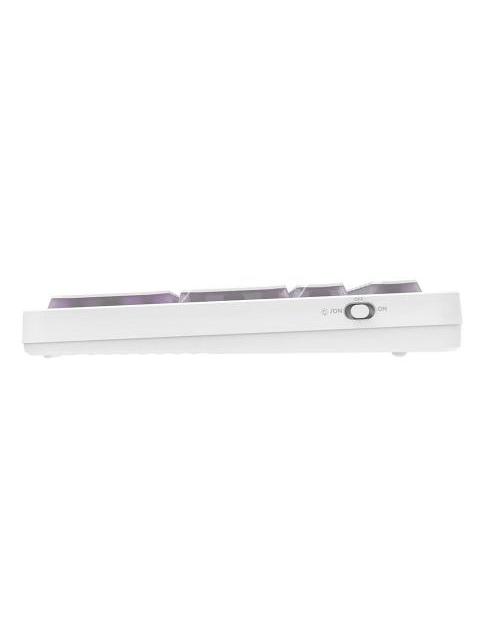 TECLADO ACTECK TECHNO PRO TI790 LED RGB TECLADO MECANICO OPTICO INALAMBRICO RF INALAMBRICO-BLUETOOTH BLANCO ESPANOL - Imagen 4