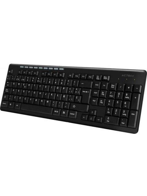 TECLADO ACTECK TM100 INALAMBRICO USB NEGRO (ESPANOL) - Imagen 3