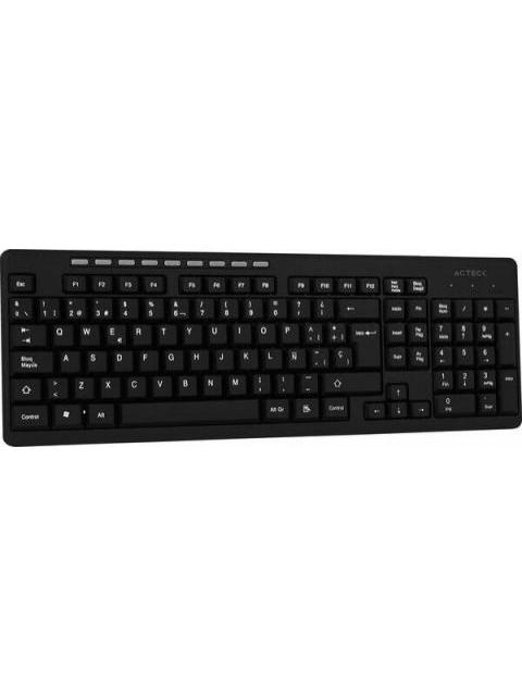 TECLADO ACTECK TM100 INALAMBRICO USB NEGRO (ESPANOL) - Imagen 5