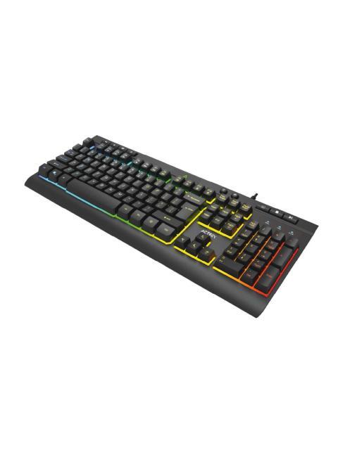 TECLADO GAMER ACTECK AUREAN PRO TA477G ALAMBRICO USB NEGRO - Imagen 3