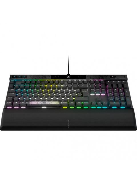 TECLADO GAMER CORSAIR K70 MAX RGB TECLADO MECANICO SWITCH CHERRY MGX ALAMBRICO NEGRO (INGLES) - Imagen 4