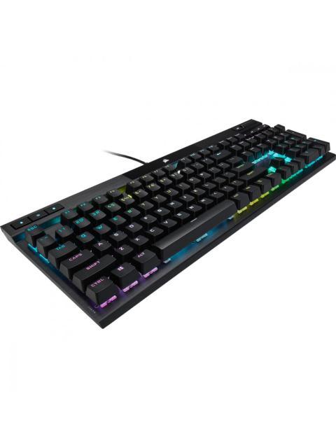 TECLADO GAMER CORSAIR K70 RGB PRO TECLADO MECANICO SWITCH OPX ALAMBRICO NEGRO (INGLES) - Imagen 3