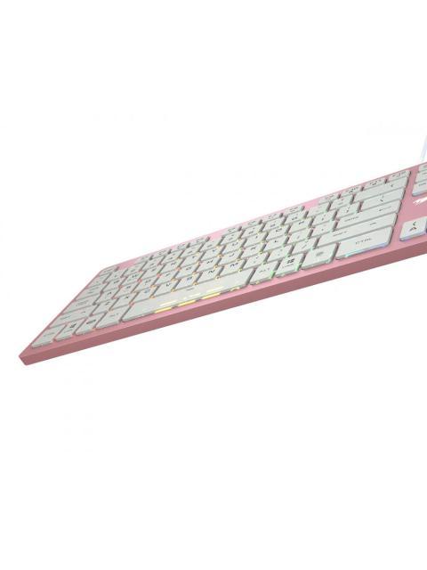 TECLADO GAMER COUGAR VANTAR AX RGB SWITCH TIJERA ALAMBRICO ROSA (INGLES) - Imagen 4