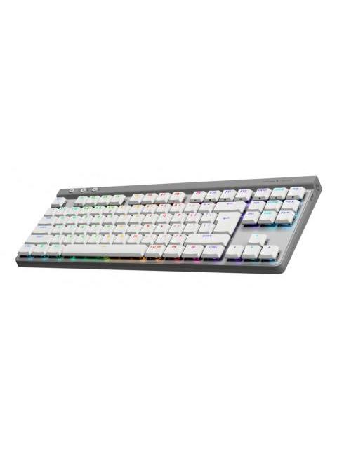 TECLADO GAMER LOGITECH G515 LIGHTSPEED LED RGB TKL TECLADO MECANICO LOGITECH GL TACTILE INALAMBRICO RF INALAMBRICO-BLUETOOTH BLANCO INGLES - Imagen 3
