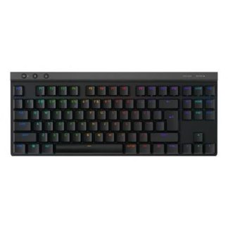 TECLADO GAMER LOGITECH G515 LIGHTSPEED TKL LED RGB TKL TECLADO MECANICO LOGITECH GL TACTILE INALAMBRICO RF INALAMBRICO-BLUETOOTH NEGRO INGLES