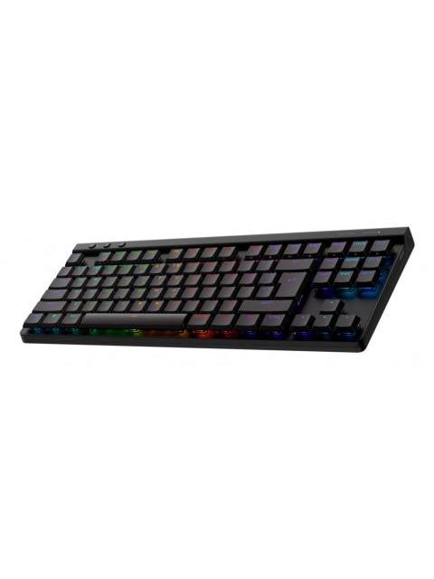 TECLADO GAMER LOGITECH G515 LIGHTSPEED TKL LED RGB TKL TECLADO MECANICO LOGITECH GL TACTILE INALAMBRICO RF INALAMBRICO-BLUETOOTH NEGRO INGLES - Imagen 3