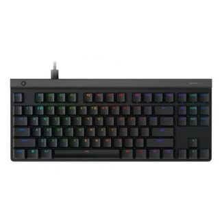 TECLADO GAMER LOGITECH G515 TKL LED RGB TKL TECLADO MECANICO LOGITECH TACTILE ALAMBRICO USB NEGRO INGLES