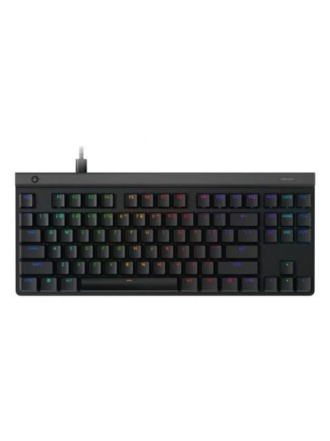 TECLADO GAMER LOGITECH G515 TKL LED RGB TKL TECLADO MECANICO LOGITECH TACTILE ALAMBRICO USB NEGRO INGLES