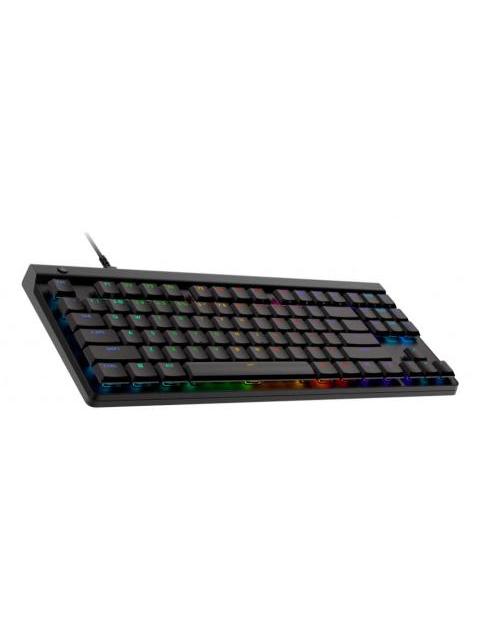 TECLADO GAMER LOGITECH G515 TKL LED RGB TKL TECLADO MECANICO LOGITECH TACTILE ALAMBRICO USB NEGRO INGLES - Imagen 3