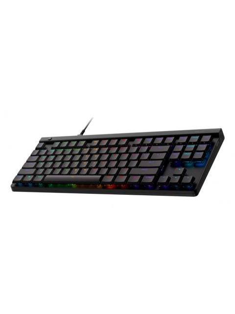 TECLADO GAMER LOGITECH G515 TKL LED RGB TKL TECLADO MECANICO LOGITECH TACTILE ALAMBRICO USB NEGRO INGLES - Imagen 4