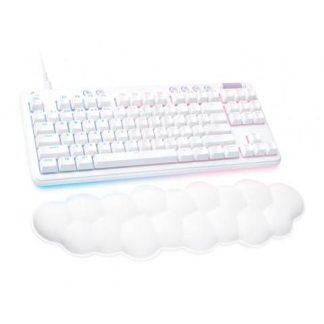 TECLADO GAMER LOGITECH G713 LED RGB TENKEYLESS (TKL) TECLADO MECANICO LOGITECH GX RED ALAMBRICO USB BLANCO INGLES
