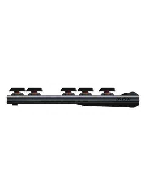 TECLADO GAMER LOGITECH G915 X LED TKL TECLADO MECANICO LOGITECH GL TACTILE INALAMBRICO USB-RF INALAMBRICO-BLUETOOTH NEGRO INGLES - Imagen 6