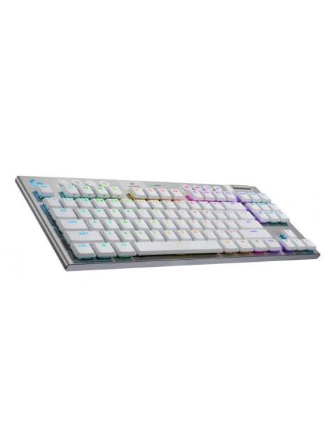 TECLADO GAMER LOGITECH G915 X LIGHTSPEED LED TKL TECLADO MECANICO LOGITECH GL TACTILE INALAMBRICO USB-RF INALAMBRICO-BLUETOOTH BLANCO INGLES - Imagen 3