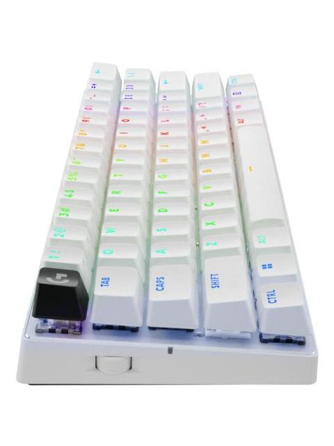TECLADO GAMER LOGITECH PRO X 60 LED RGB 60% TECLADO MECANICO LOGITECH GX BROWN INALAMBRICO USB-RF INALAMBRICO-BLUETOOTH BLANCO INGLES - Imagen 5