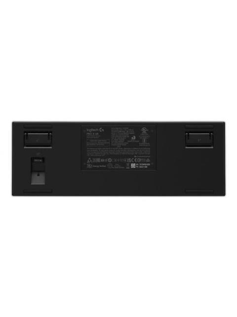 TECLADO GAMER LOGITECH PRO X 60 LED RGB 60% TECLADO MECANICO LOGITECH GX BROWN INALAMBRICO USB-RF INALAMBRICO-BLUETOOTH BLANCO INGLES - Imagen 7