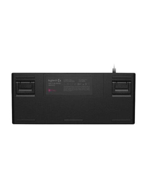 TECLADO GAMER LOGITECH PRO X TKL RAPID LED RGB TKL ALAMBRICO USB NEGRO INGLES - Imagen 4