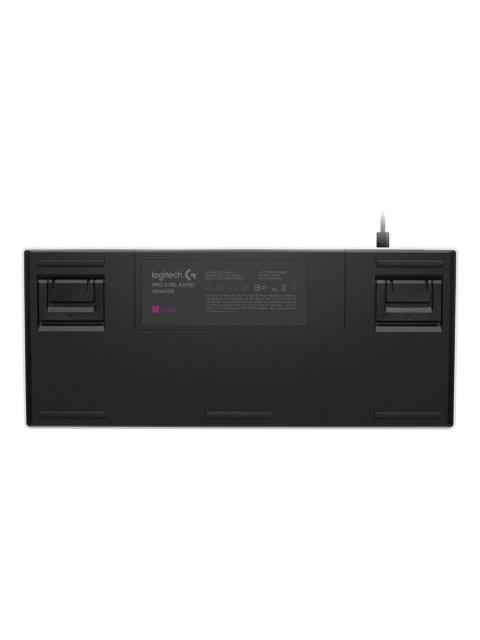 TECLADO GAMER LOGITECH PRO X TKL RAPID LED RGB TKL TECLADO MECANICO MAGNETICOS ANALOGICOS ALAMBRICO USB-BLUETOOTH BLANCO INGLES - Imagen 9