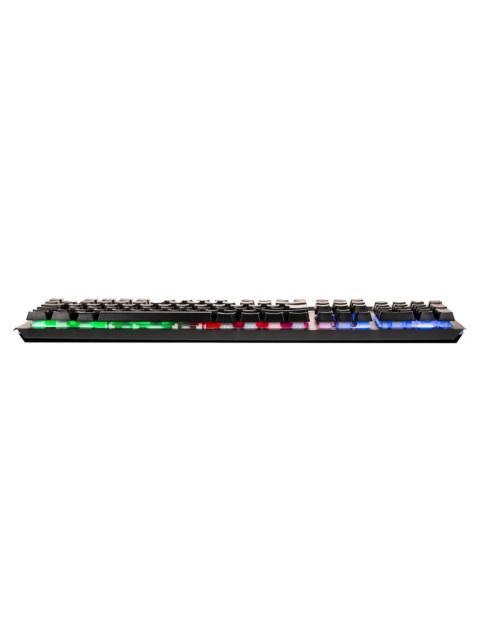 TECLADO GAMER NACEB CYBER STEEL LED RGB ALAMBRICO USB GRIS ESPANOL - Imagen 5