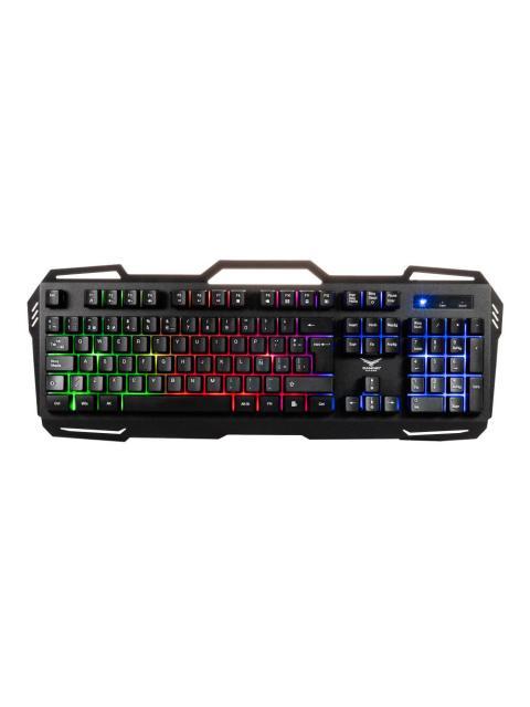 TECLADO GAMER NACEB NA-0967 LED RGB ALAMBRICO USB NEGRO ESPANOL
