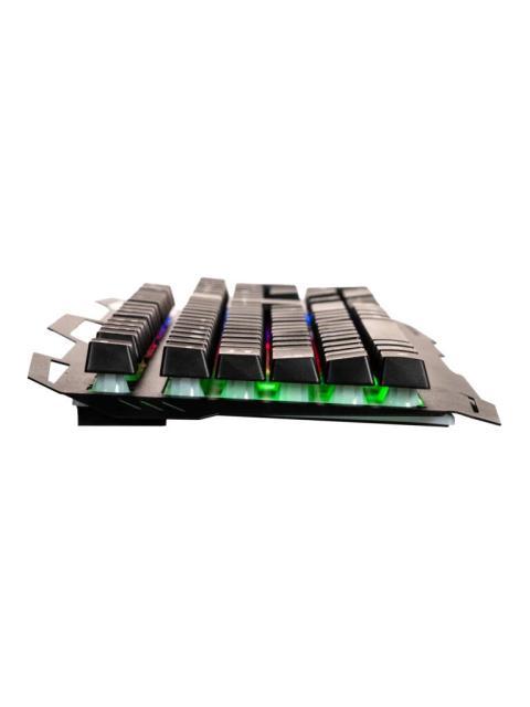 TECLADO GAMER NACEB NA-0967 LED RGB ALAMBRICO USB NEGRO ESPANOL - Imagen 4