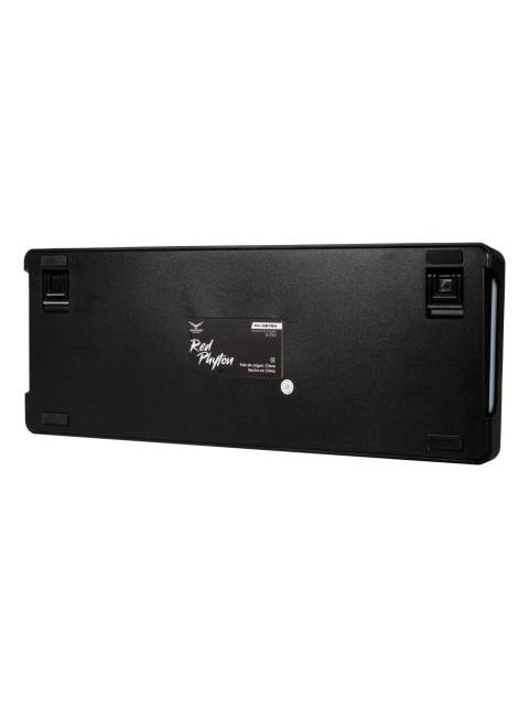 TECLADO GAMER NACEB PHYTON LED RGB TECLADO MECANICO SWITCH BROWN INALAMBRICO RF INALAMBRICO NEGRO ESPANOL - Imagen 4