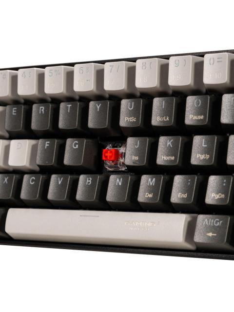 TECLADO GAMER NACEB VIPER LED RGB 60% TECLADO MECANICO MX RED ALAMBRICO USB NEGRO ESPANOL - Imagen 5