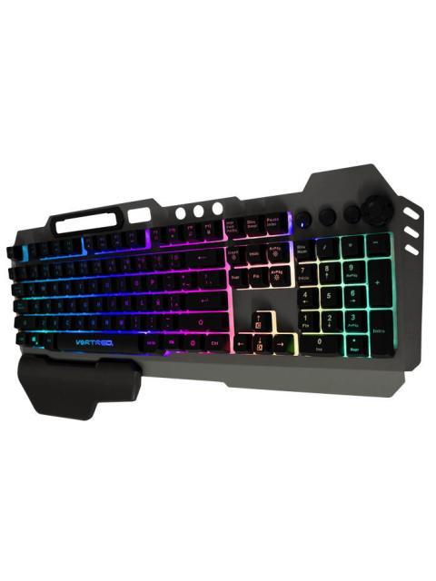 TECLADO GAMER PERFECT CHOICE HOLDER RGB ALAMBRICO NEGRO (ESPANOL) - Imagen 3