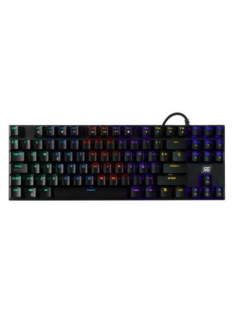 TECLADO GAMER VORAGO KB-600 RGB TKL TECLADO MECANICO ALAMBRICO NEGRO (ESPANOL) - Imagen 2