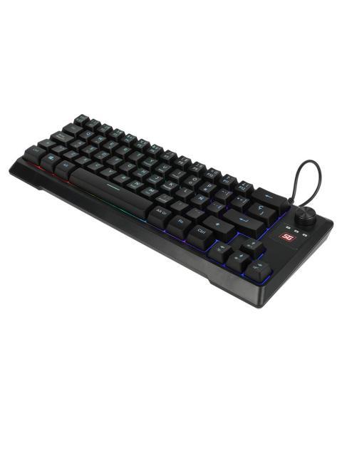 TECLADO GAMER VORAGO START THE GAME KB-506 RGB ALAMBRICO NEGRO (ESPANOL) - Imagen 6