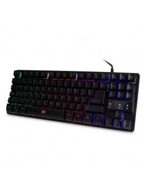 TECLADO GAMER VORAGO START THE GAME RGB ALAMBRICO NEGRO (ESPANOL) - Imagen 2