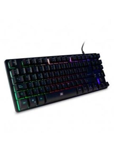 TECLADO GAMER VORAGO START THE GAME RGB ALAMBRICO NEGRO (ESPANOL) - Imagen 3