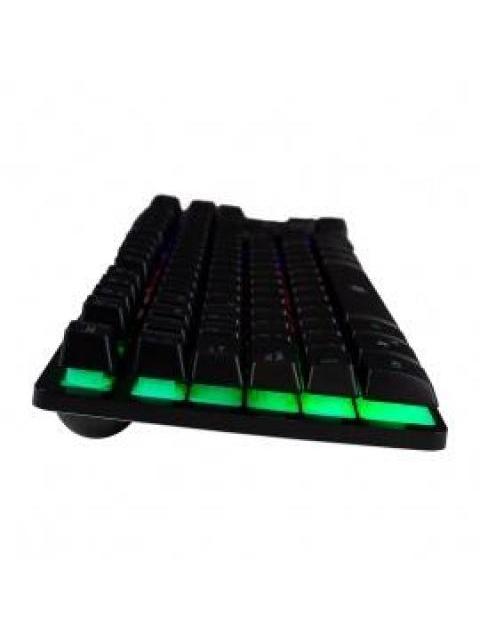 TECLADO GAMER VORAGO START THE GAME RGB ALAMBRICO NEGRO (ESPANOL) - Imagen 5