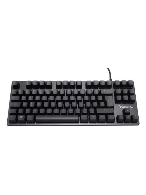 TECLADO GAMER XZEAL XZ1020 TECLADO MECANICO SWITCH RED ALAMBRICO NEGRO (ESPANOL) - ¡COMPRA Y RECIBE $50 DE SALDO DE REGALO EN TU PROXIMA COMPRA! - Imagen 3