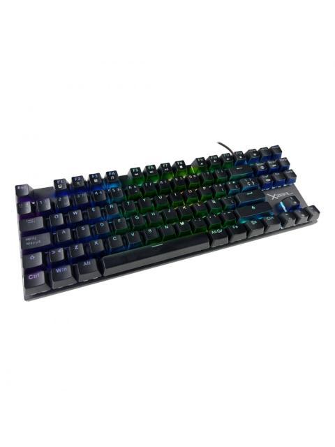 TECLADO GAMER XZEAL XZ1020 TECLADO MECANICO SWITCH RED ALAMBRICO NEGRO (ESPANOL) - ¡COMPRA Y RECIBE $50 DE SALDO DE REGALO EN TU PROXIMA COMPRA! - Imagen 4