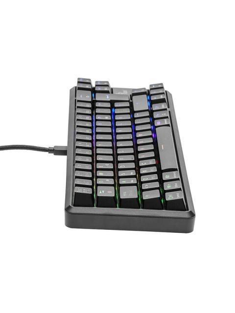 TECLADO GAMER YEYIAN AKIL S3500 RGB TECLADO MECANICO SWITCH RED ALAMBRICO NEGRO (ESPANOL) - Imagen 4