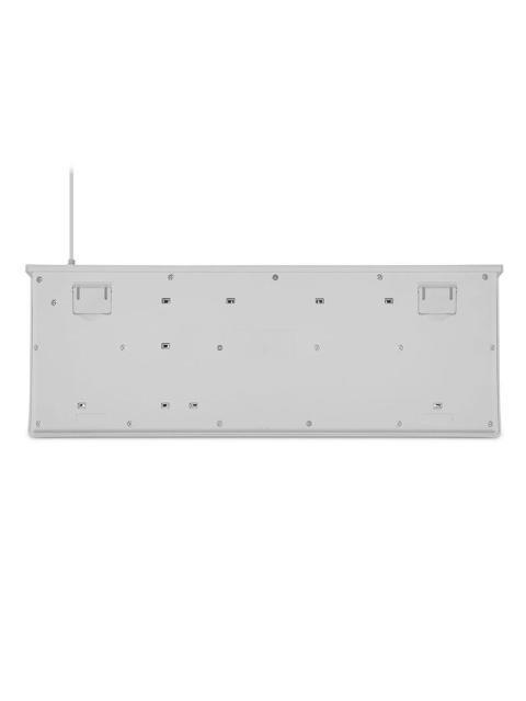 TECLADO GETTTECH GGK-ESMWR-02-WH ALAMBRICO USB BLANCO (ESPANOL) - Imagen 4