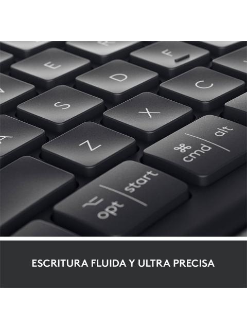 TECLADO LOGITECH ERGO K860 INALAMBRICO RF WIRELESS-BLUETOOTH NEGRO (ESPANOL) - Imagen 8