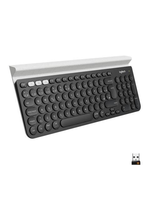 TECLADO LOGITECH K780 INALAMBRICO BLUETOOTH NEGRO (ESPANOL)