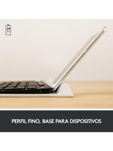 TECLADO LOGITECH K780 INALAMBRICO BLUETOOTH NEGRO (ESPANOL) - Imagen 3