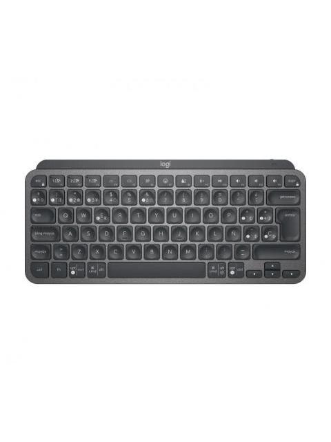 TECLADO LOGITECH MX KEYS MINI INALAMBRICO RF WIRELESS-BLUETOOTH GRAFITO (ESPANOL)