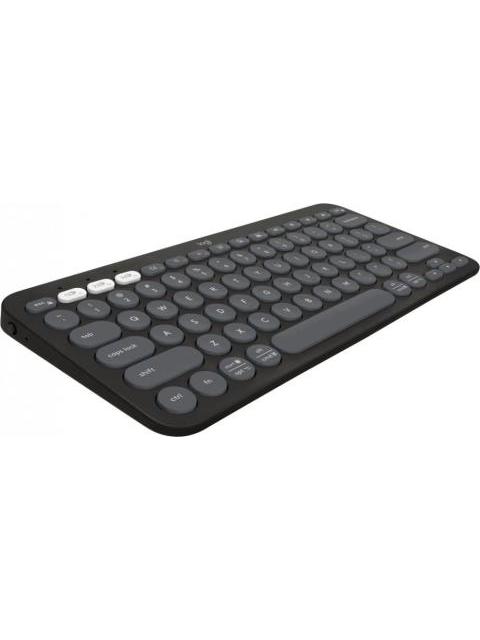 TECLADO LOGITECH PEBBLE KEYS 2 K380S 60% INALAMBRICO BLUETOOTH GRAFITO (ESPANOL) - Imagen 2