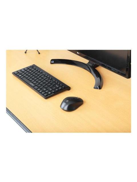 TECLADO MANHATTAN 180764 60% INALAMBRICO USB NEGRO INGLES - Imagen 4